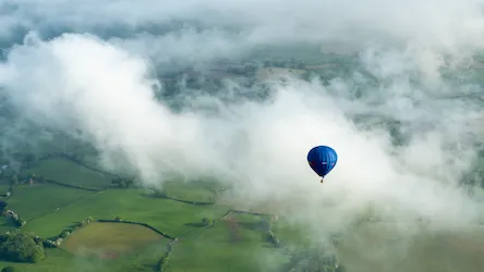 2023-05-20 Clouds and Balloons in Shropshire