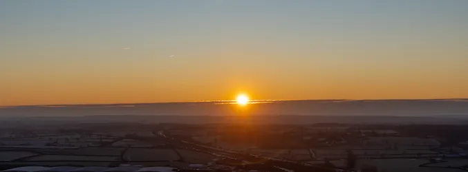 2026-01-05 Millbrook freezing sunrise